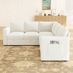 83.5" Sectional Sleeper Sofa - Image 9