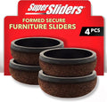Super Sliders Secure Grip Formed Felt Movers by SUPERSLIDERS