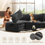 Vesgantti Large Modular Sectional Sofa, Big Comfy Cloud Couch - Image 6