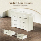 AODK Farmhouse 7 Drawer Dresser - Image 2