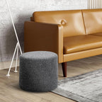 Studio Living Wentworth 19" Round Ottoman, Urban Transitional, Fully Assembled - Image 8