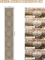 Hallway Runner Rug 2x12 Extra Long Washable Runner, Non Slip Runner - Image 2