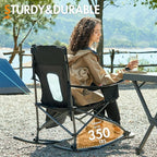 Portal Outdoor Rocking Chair Camping Folding Portable Rocker - Image 6