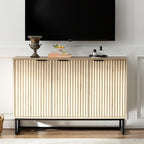 EYYTHUNG Fluted Storage Cabinet - Image 8