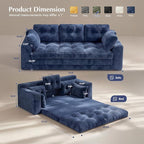 Homkdom 3 Seater Boneless Couch - Image 3
