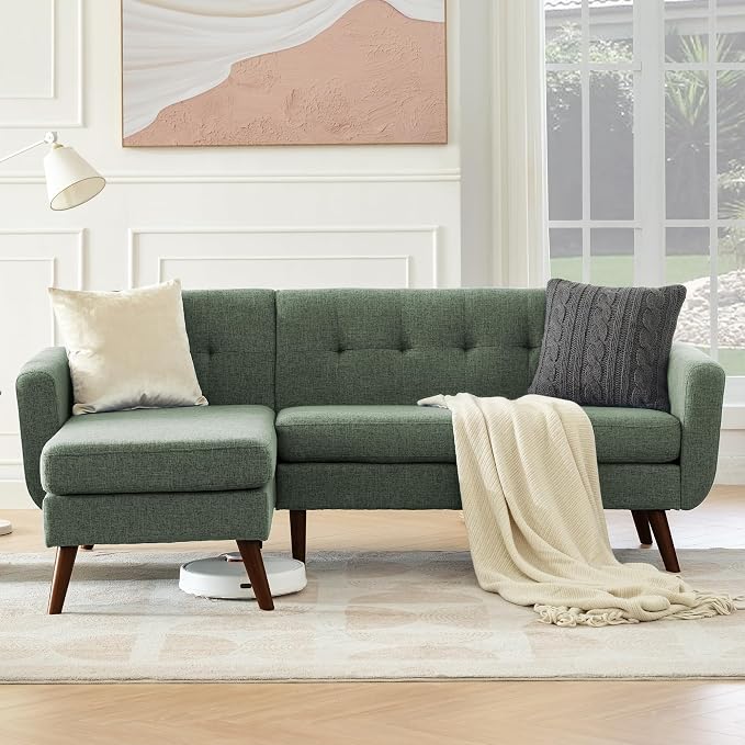 Tbfit L Shaped Couch Sofa, 3 Seater Sofas - Image 3