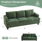 YOUDENOVA Sofa, 3 Piece Set Comfy Sofa, Loveseat & 2 3-Seater Couch - Image 2