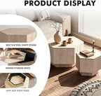 Hexagonal Nesting Coffee Tables - Image 3
