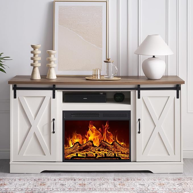 AMERLIFE 59" Fireplace TV Stand - Image 7