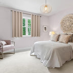 Blackout Curtains for Bedroom, 52 x 54 Inches Long, 2 Panels | Thermal - Image 6