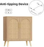 15.7"D Rattan Buffet Sideboard Cabinet - Image 7