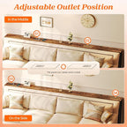 SUPERJARE 102.4 Inch Sofa Table - Image 7