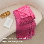 BEDELITE Hot Pink Throw Blanket - Image 6