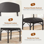 Jocoevol Dining Chairs Set of 4 - Image 7