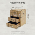 Aoikax Vintage Storage Chest - Image 2