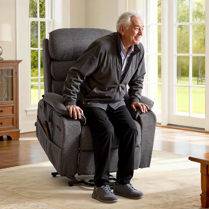 VEVOR Power Lift Recliner Chair, Dual Motor Lift Chair - Image 2