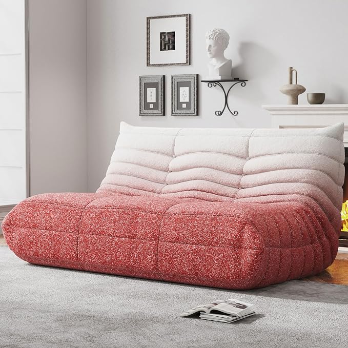 WHGBJA Bean Bag Chairs for Adults, Memory Foam Couch Loveseat Sofa Chair by WHGBJA