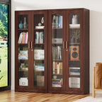 UNICOLY Display Cabinet with Glass Doors, Curio Cabinets with Locking Doors by For30YearsWehavespecializedinsteelfurniture