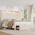 King Bed Frame 55" Tall Headboard by KeyluvHome