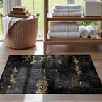RELEANY Washable 2'x3' Abstract Area Rug - Image 3