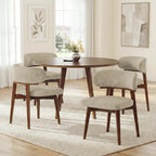 Dining Chairs Set of 2, Modern Upholstered Dining Chairs, Wooden Kitchen Chairs - Image 9