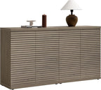 SICOTAS Buffet Cabinet with Storage Accent Sideboard Modern Credenza with Doors by SICOTAS
