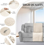 100% Waterproof Sectional Recliner Couch Covers - Image 5