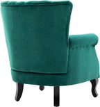 Velvet Accent Chairs Set of 2 - Image 5