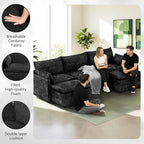 LEVELEVE 112.5" U-Shape Modular Sofa - Image 6