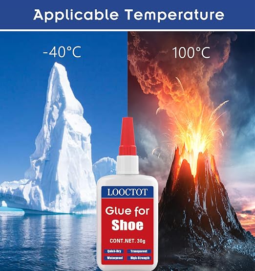 LOOCTOT 30g Shoe Glue, Boot Glue, Super Instant Glue - Image 5