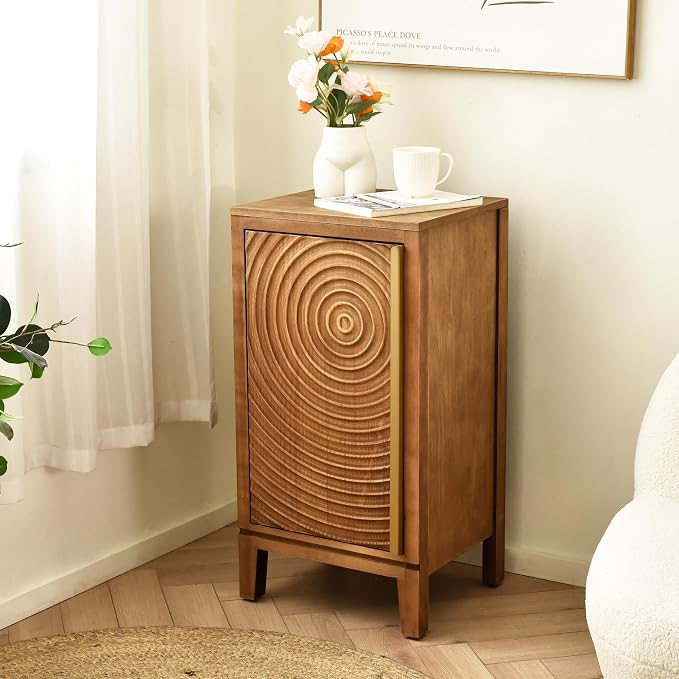 eHemco Geometric Ripple End Table - Image 2