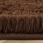Chicrug Soft Runner Rug for Bedroom Living Room Plush Fluffy Rug 2x8 | Shag - Image 8