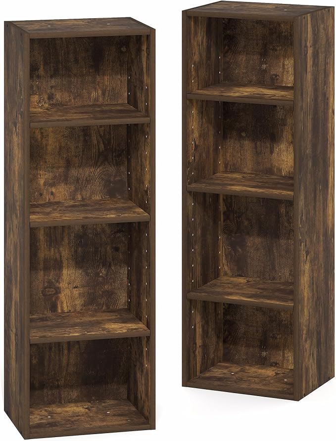 Furinno PASIR Book Shelf, 8-Tier Bookshelf, Bookcase - Image 3
