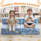 MeMoreCool Foldable Futon Chair Bed - Image 6