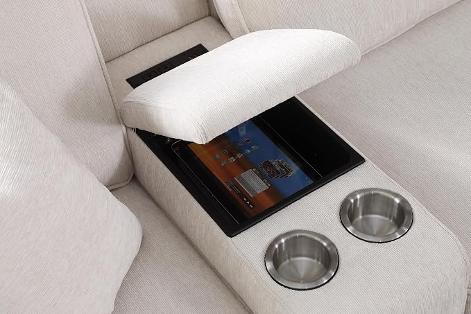Ball & Cast 127" L-Shaped Sectional Couch - Image 5