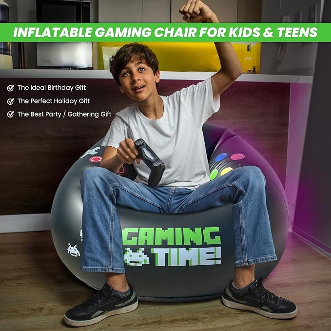 Inflatable Gaming Chair for Kids & Teens - Image 3
