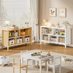 ONBRILL Montessori Shelf, 5 Cube Toy Storage Organizer - Image 7