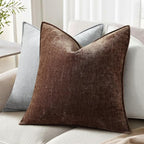 decorUhome Summer Couch Euro Sham Throw Pillow Covers 24x24 Set of 2, - Image 3