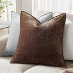 decorUhome Summer Couch Euro Sham Throw Pillow Covers 26x26 Set of 2, - Image 3