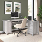 Bush Home 60-Inch L-Shaped Desk - Image 2