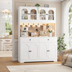 HIFIT 71" LED Kitchen Pantry Cabinet - Image 8