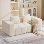 78.7" Loveseat Boneless Couch, Upholstered Cloud Love Seat by CACFTII