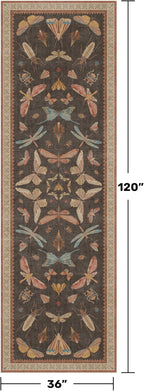 Non Slip Hallway Runner Rug 3x10, Soft Low Pile Kitchen Floor Mat - Image 2