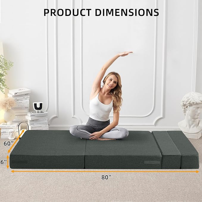 FILUXE Convertible Folding Sofa Bed - Image 2