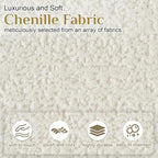 DAMAIFROM 68.5" Loveseat Sofa for Living Room, Modern Luxury Plush Chenille - Image 4