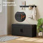 Homleke 2-Tier Storage Bench, Shoe Bench - Image 4