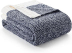 Snuggle Sac Heather Navy Throw Blanket by SnuggleSac
