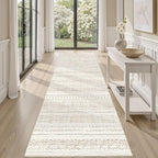 cotiled Hallway 2.6x8 Runner Rugs Washable Boho Moroccan Soft Rug | Solve by COTILED