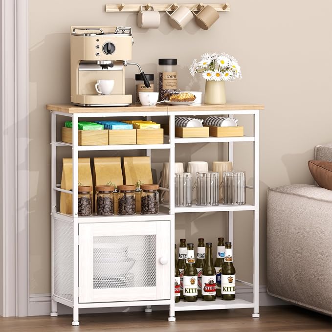 SWTYMIKI Coffee Bar Cabinet Station by SwtyMiki-TidyHomeSweetLife