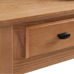 Leick Home Mission Console Table, Solid Wood, 2 Drawers, Bottom Display Shelf - Image 7